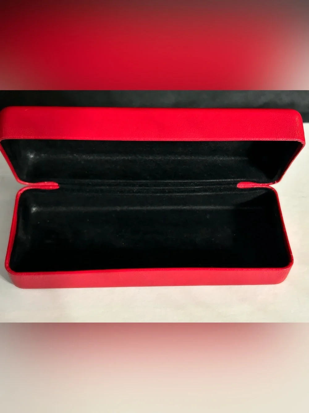 Carolina Herrera Red Glasses Jewelry Sunglasses Accessory Case
